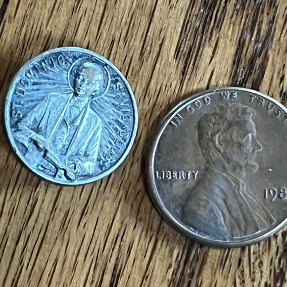 ST DOMINIC SAVIO CLUB PIN vintag patron saint of choirboys/juvenile delinquents - Picture 2 of 8